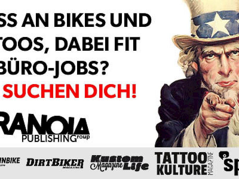 Wir suchen dich! Wir suchen dich!